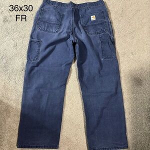 Carhartt Men's Navy Cargo Pants FR